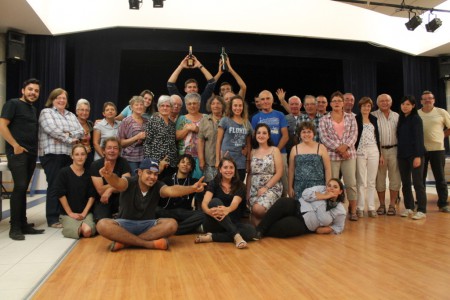 et, les voici tous, rassemblés, pour la photo de l'Amitié